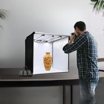 Pro II 3 LED Işıklı Ürün Çekim Çadırı 40X40 cm