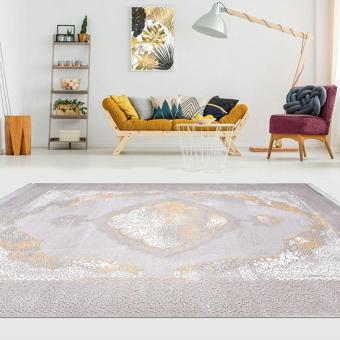 Crea Evren Koleksiyonu Sarı-Bej Halı 13603