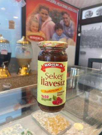 Koska Şeker İlavesiz Ahududu Reçeli 270 Gr Koli 12 Adet