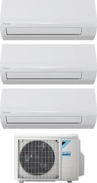 Daikin Sensira Multi Split Inverter Klima 1+3 Sistem (5MXM90) 7+7+12 BTU 9,0 kW R32 Dış Ünite