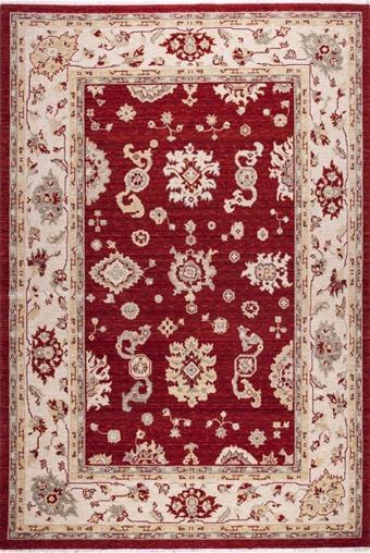 Crea Halı Crea Oda Halısı Klasik 133X190 Demirci Yün 8002 Bordo