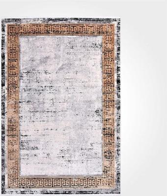 Crea Halı Crea Yolluk Halısı Modern 100X300 Kristal 18114 Gri