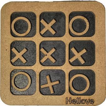 Çocuklar İçin Eğitici Oyuncak Mini XOX Oyunu Tic Tac Toe Oyunu
