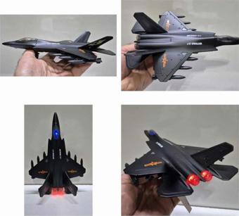  Oyuncak Metal Uçak J31 Gyrfalcon Fıghter Navy Air Force 5.nesil Savaş Uçağı Işıklı Sesli 22cm F-35