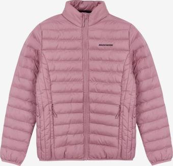 Skechers S212273-620 W Turtle Neck Essential Kadın Mont