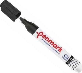 Penmark Hs-305 Doldurulabilir Beyaz Tahta Kalemi 2-3 Mm Yuvarlak Uç Siyah (5'Li Paket)