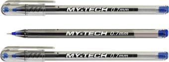 Pensan My Tech 0,7 Mm Mavi Tükenmez Kalem - 3'Lü