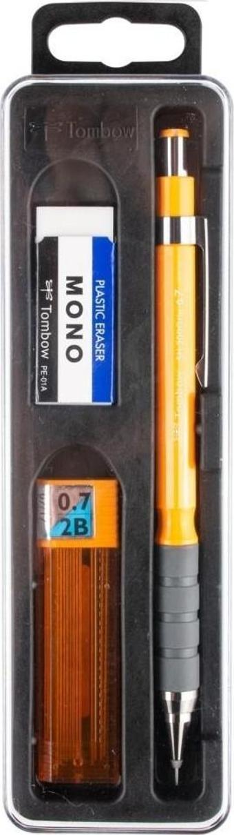 Tombow Grip 0.7 mm Kutulu Set Turuncu