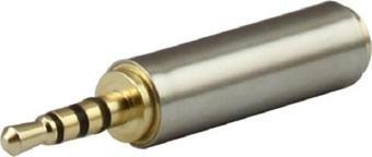 2.5mm (erkek) To 3.5mm (dişi) Kulaklık Çevirici Jack Altın Uç
