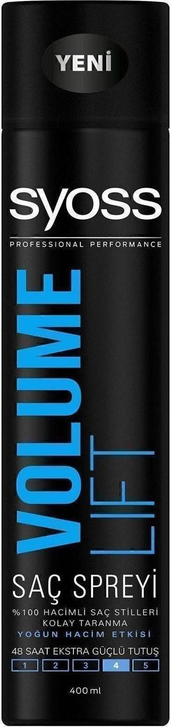 Syoss Volume Lift Saç Spreyi 400 ml