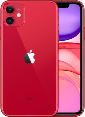 Yenilenmiş Apple iPhone 11 64GB Kırmızı AGrade (12 AY GARANTİLİ - YETKİLİ YENİLEME MERKEZİ NSMART)