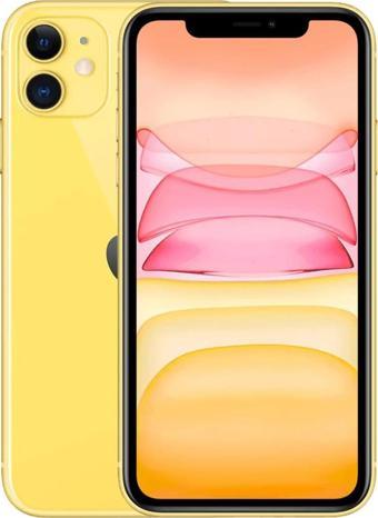 Yenilenmiş Apple iPhone 11 64GB Sarı AGrade (12 AY GARANTİLİ - YETKİLİ YENİLEME MERKEZİ NSMART)