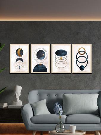 Hyl Modern Sanatsal Uv Baskı Mdf Art Tablo Evinize Şıklık Katın 40X30