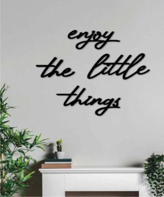 Hyl Enjoy The Little Things Duvar Tablosu Duvar Süsü 60X90
