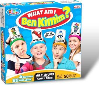 Mindarea What Am I ? Ben Kimim ? Zeka Oyunu Akıl Zeka Beceri Aile Kutu Oyunu