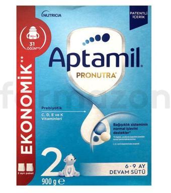 Aptamil Pronutra 2 Devam Sütü 900 gr - Ekonomik Paket