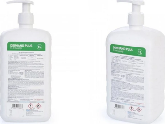 Derhand Plus El Dezenfektanı Pompasız 1 lt (Biyosidal Ruhsatlı)