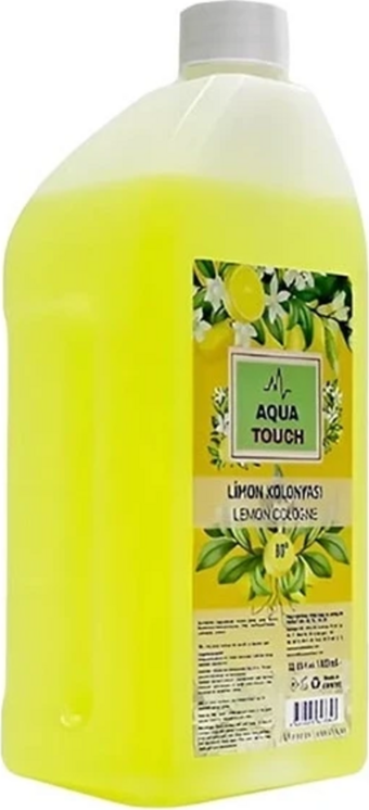 Aqua Touch Kolonya Pompa Hediyeli 1000 ml 2'li 