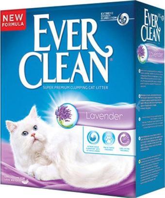 Ever Clean Lavander Lavanta Kokulu Topaklaşan Kedi Kumu 6 Lt