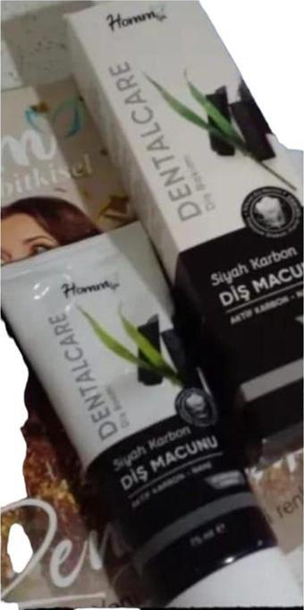 Homm Life Siyah Karbon Diş Macunu 75 Ml.