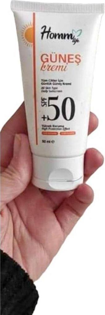 Homm Life Güneş Kremi 50 Spf 50 Ml