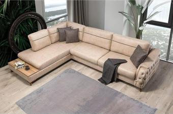 Luxehome Arya Zen Kumaş Köşe Koltuk