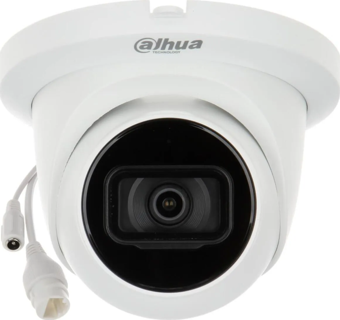 DAHUA IPC-HDW2431TP-AS-0280B-S2  4Mpix, 2,8mm   Lens, H265+, 30Mt Gece Görüşü, Starlight IP67, Mikrofonlu, PoE Dome IP K