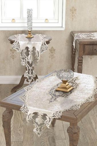 Belenay 5 Parça Fransız Dantelli Salon Takımı 6052 12634