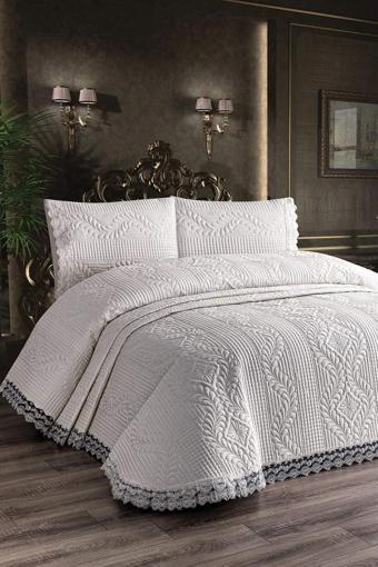 Bella Home Güpürlü Yatak Örtüsü, Çift Kişilik Yatak Örtüsü