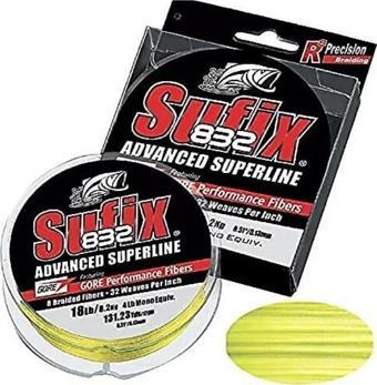 Sufix Sufıx 832 Adv.Sup.Hı Vıs Yellow 0.18mm 120M