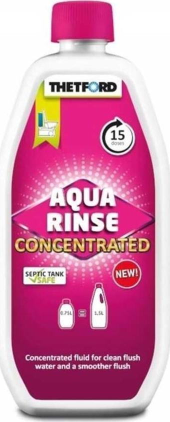 Thetford Aqua Rinse Konsantre Portatif Tuvalet Kimyasalı 0.75L