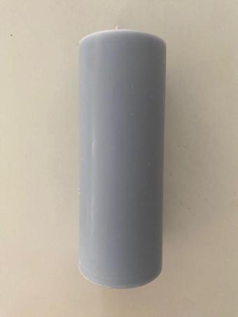 Ersustore Büyük Boy 15Cm Blok Silindir Baton Mum Uzun Yanmalı Hediyek Dekoratif