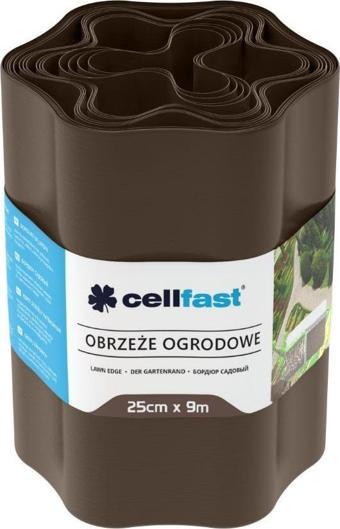 Cellfast Bahçe Çim Kenarı 25 Cm 9 M Kahverengi