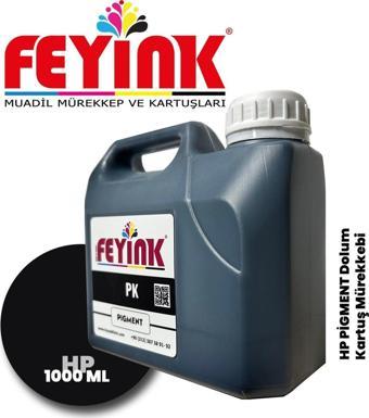 ® Hp Z Serisi Plotter Pigment Kartuş Dolum Mürekkebi Z2100/Z5200/Z5400/Z5600/PK (Photo Black) -1000ml-