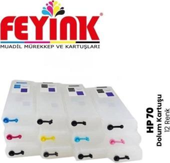 ® Z Serisi 70 Kolay Dolabilen Dolum Kartuşu Süper Çipli 12 Renk Z3200