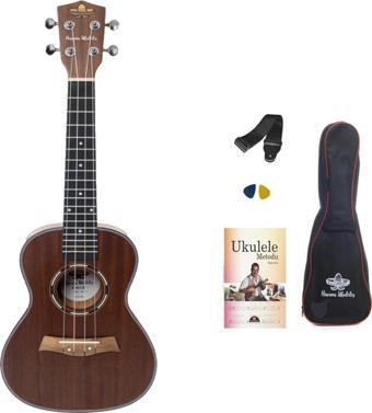 HAVANA HK-114 MAUN CONCERT UKULELE SET (KILIF-ASKI-METHOD-PENA HEDİYELİ)