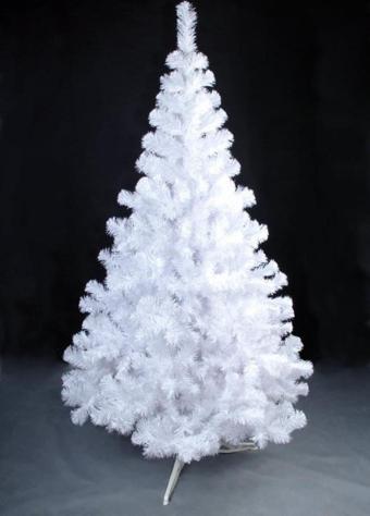 Winterfest Beyaz Yılbaşı Çam Ağacı 150 Cm 300 Gür Dal Demir Ayaklı