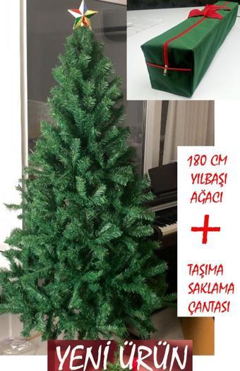 Winterfest Yılbaşı Çam Ağacı 180 Cm Gür Dallı Demir Ayak Demir Gövdeli Yeni Ürün