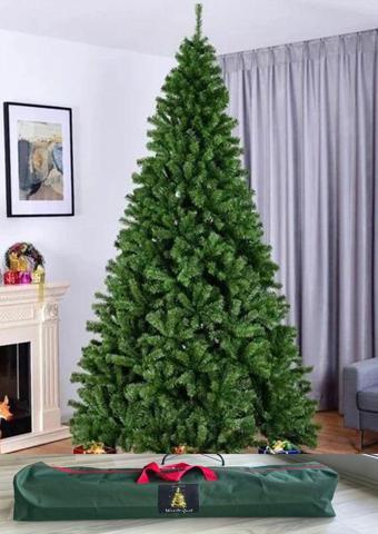 Winterfest 250 Cm Yılbaşı Çam Ağacı 1250 Adet Yoğun Dal Ve Taşıma Çantası