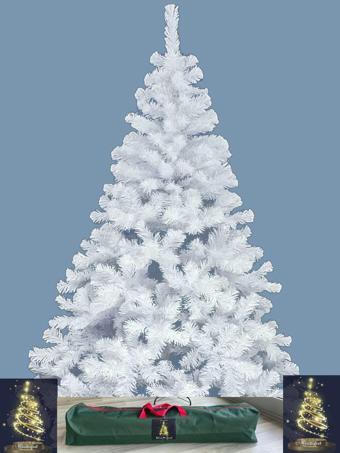 Winterfest Beyaz 210 Cm 900 Dal Yılbaşı Ağacı Ve Taşıma Çantası