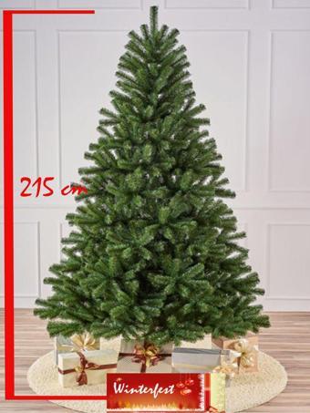 Winterfest Yılbaşı Çam Ağacı 210 Cm 800 Gür Dallı Demir Ayak Demir Gövdeli