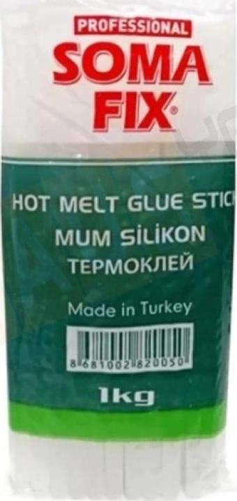 SOMAFİX 1000GR İNCE-KALIN MUM SİLİKON 30CM POŞETLİ