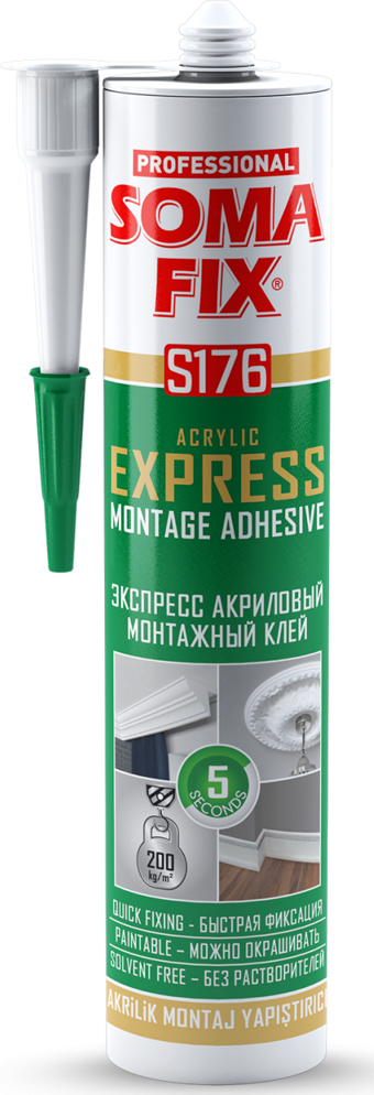 SOMAFİX AKRİLİK EKSPRES MONTAJ YAPIŞTIRICI - S176