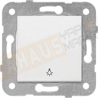 Viko Meridian/ Karre Beyaz Light Anahtarı (Mek+Düğ/Kap.) Çerçeve Hariç 90967003