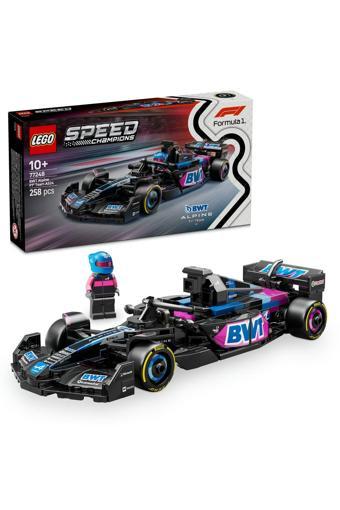 Lego® Speed Champions BWT Alpine F1® Team A524 Yarış Arabası 77248-10+ Oyuncak Yapım Seti(258 Parça)