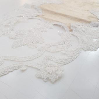 Hanım'S Fransız Dantel Kahverengi Runner
