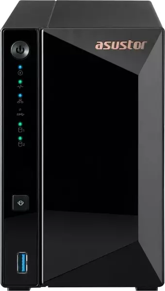 Asustor AS3302T V2 2 Slot Tower Nas 2gb Ddr4 Realtek 1.4 Quad