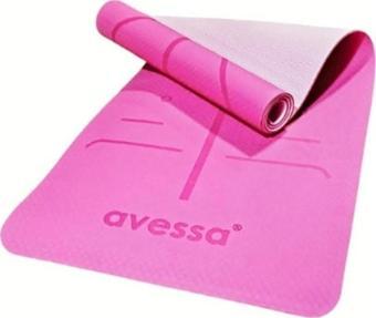 Avessa Tpe-40 Çift Renk Tpe Pilates Minderi Pembe