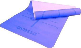Avessa Tpe-50 Çift Renk Tpe Pilates Minderi Mor