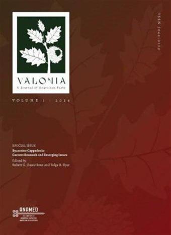 Valonia Volume 1 - 2024 - Kolektif  - ANAMED(Koç Üniversitesi Anadolu Med
